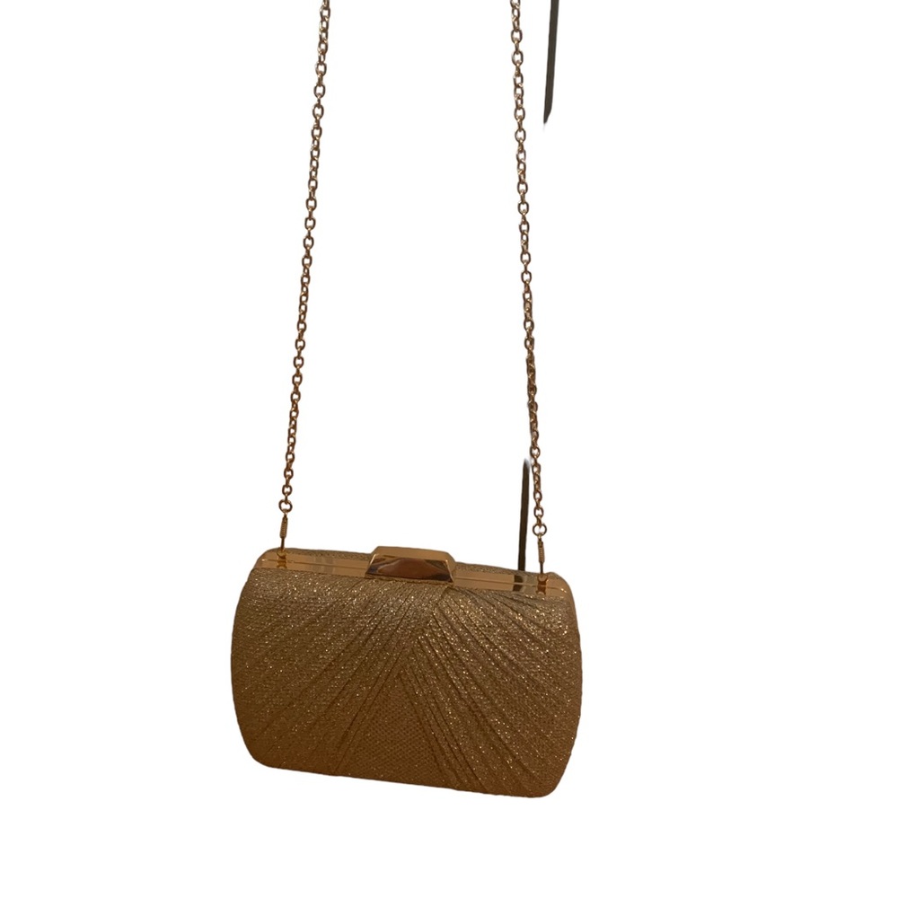 Gold Metallic Evening Bag